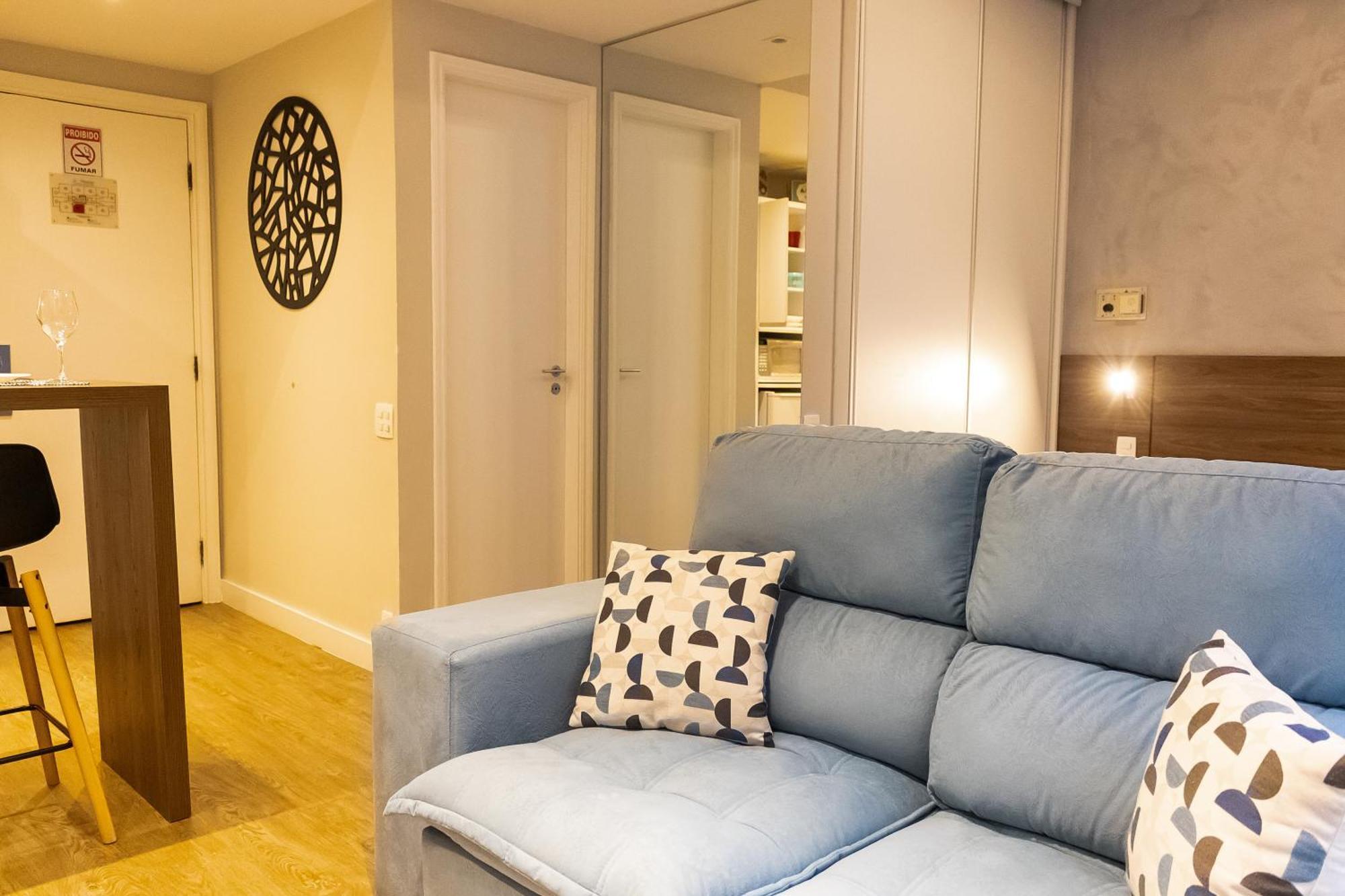 Апартаменти Flat Charmoso Jardim Paulista Сан-Паулу Номер фото